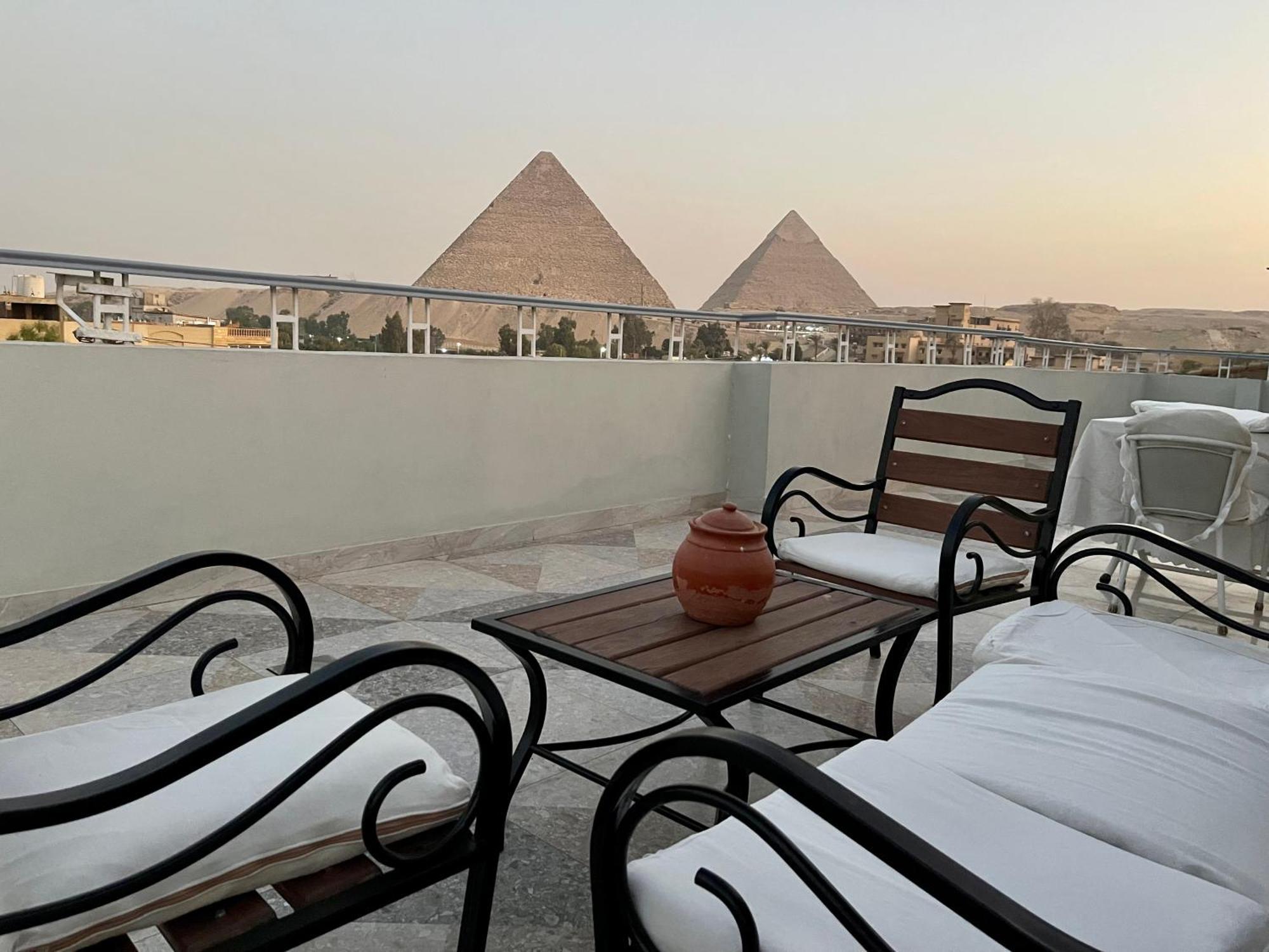 La Perle Pyramids Apartman Kairó Kültér fotó