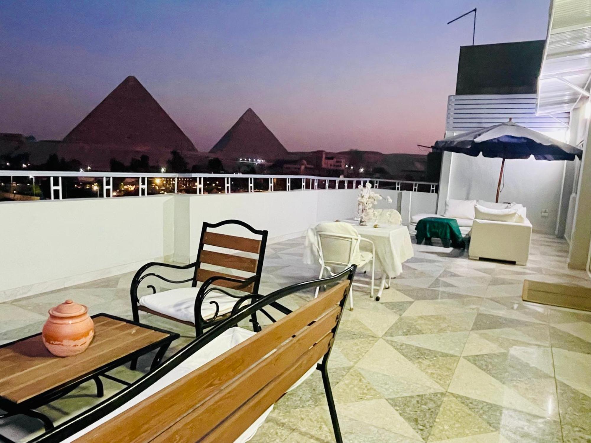 La Perle Pyramids Apartman Kairó Kültér fotó