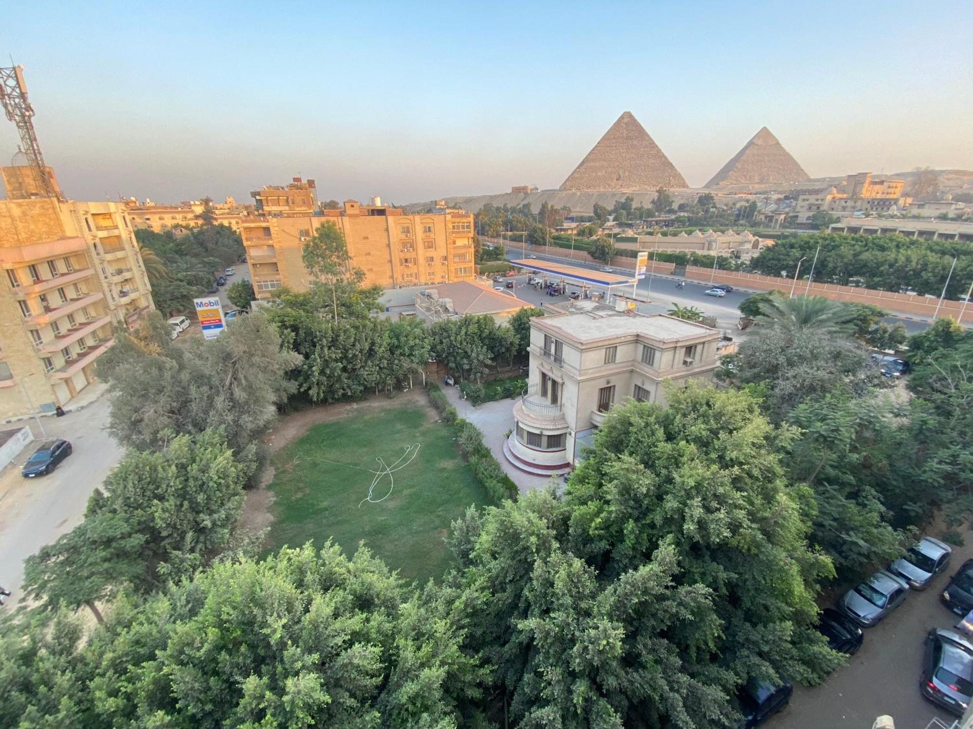 La Perle Pyramids Apartman Kairó Kültér fotó