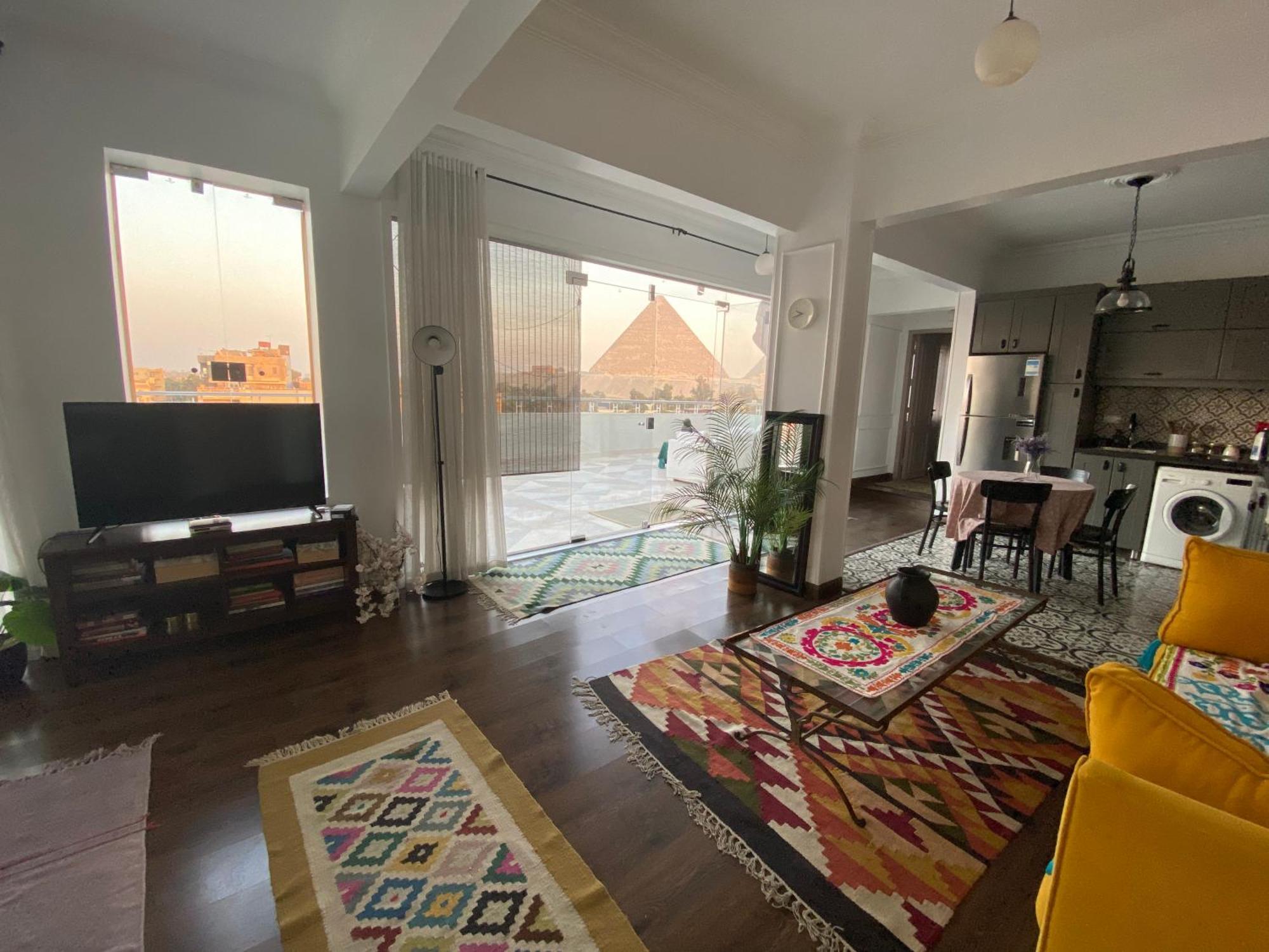 La Perle Pyramids Apartman Kairó Kültér fotó